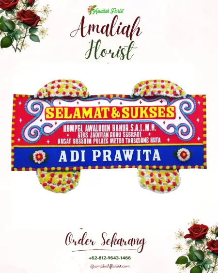 Papan Bunga Ucapan Selamat Rowoindah